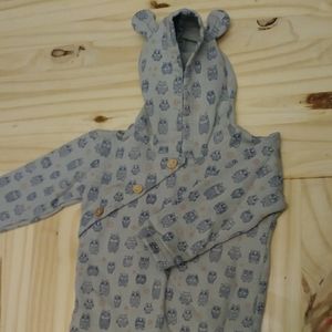 Feather Baby for Sprout owl suit organic cotton